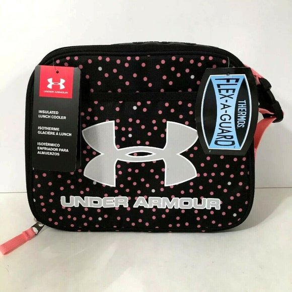 pink under armour lunch box